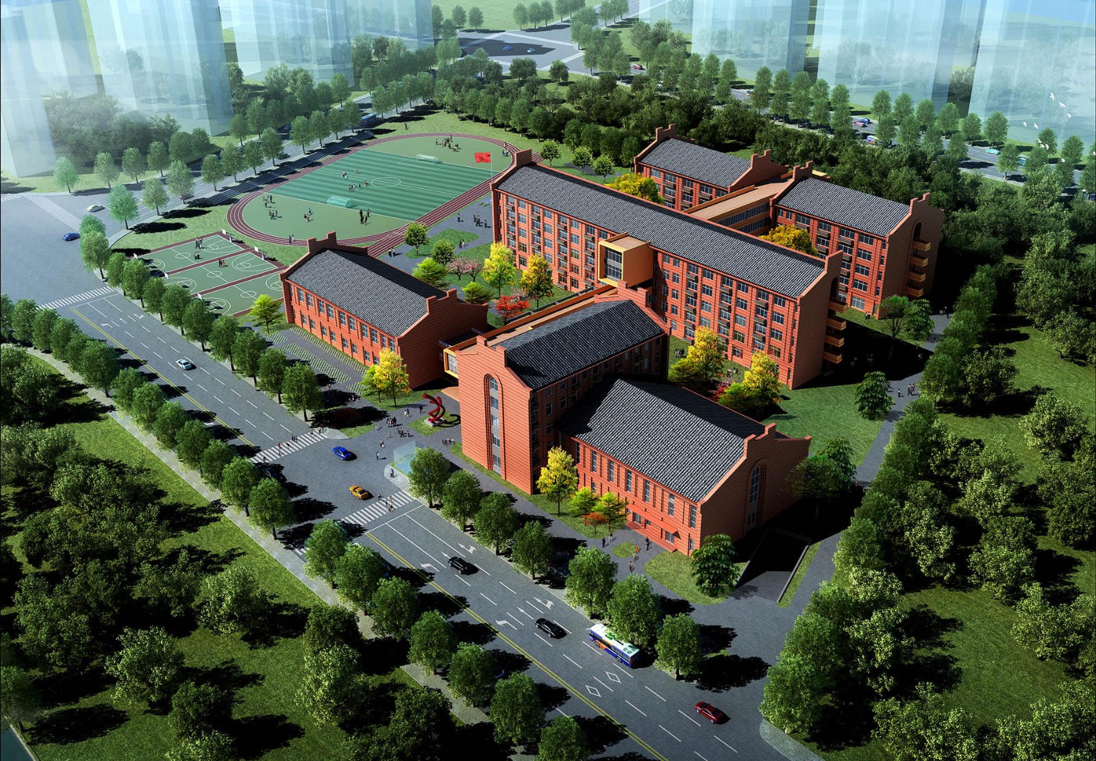 上海市龙堰路初级中学新建项目